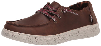 Skechers Women's Bobs Skipper Sandbar Social Sneaker 9.5 Brown