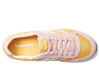 Saucony® Originals Shadow Original Summer Shoes for Women – Rubber Tread Pattern – TPU Heel – Lace-up Closure Pink/Orange 6.5 B - Medium