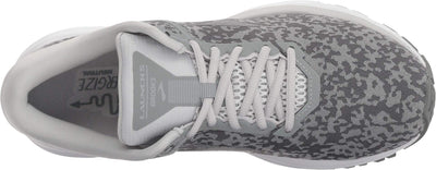 Brooks Women's Launch 5 Grey/Microchip/White , 9