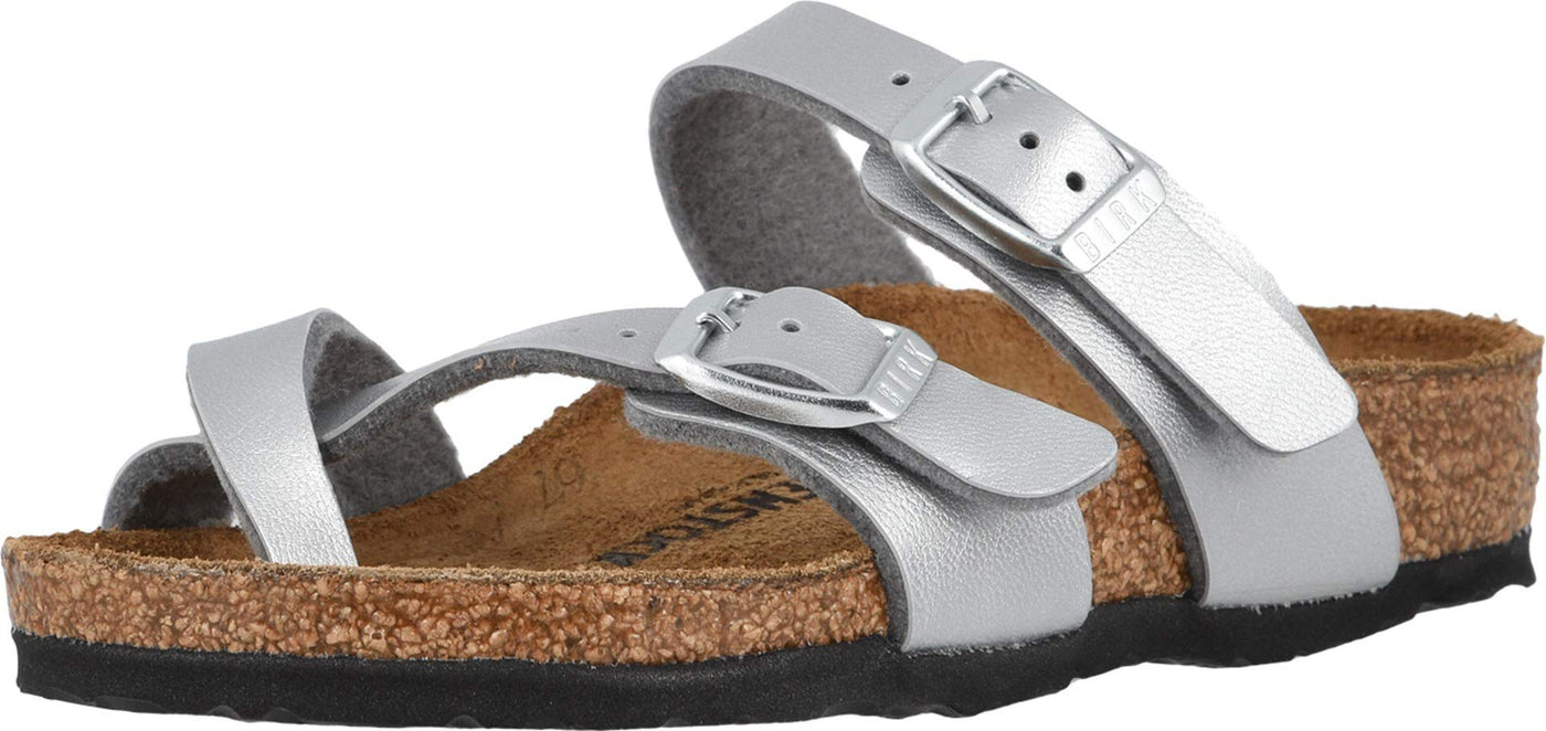 Birkenstock Kids' Mayari 29 Narrow Silver BF