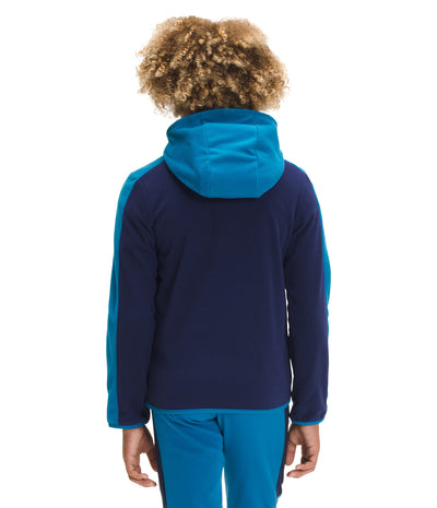 THE NORTH FACE Glacier Full Zip Hoodie (Little Kids/Big Kids) Tnf Navy MD (10-12 Big Kids)