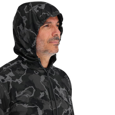 Simms Men's Tech Hoody, Artist Series Small Black