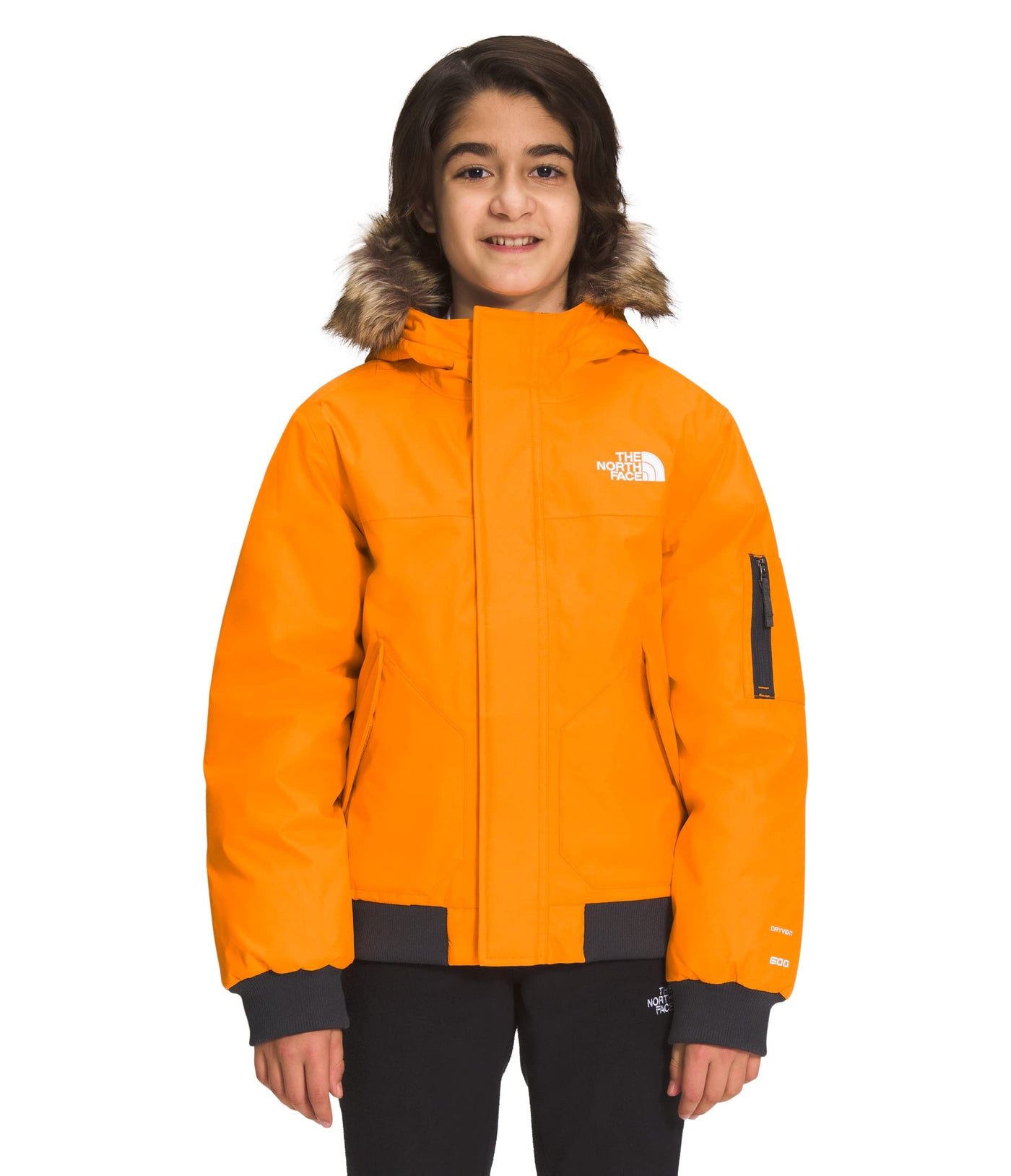 THE NORTH FACE Gotham Kids Jacket Cone Orange Small