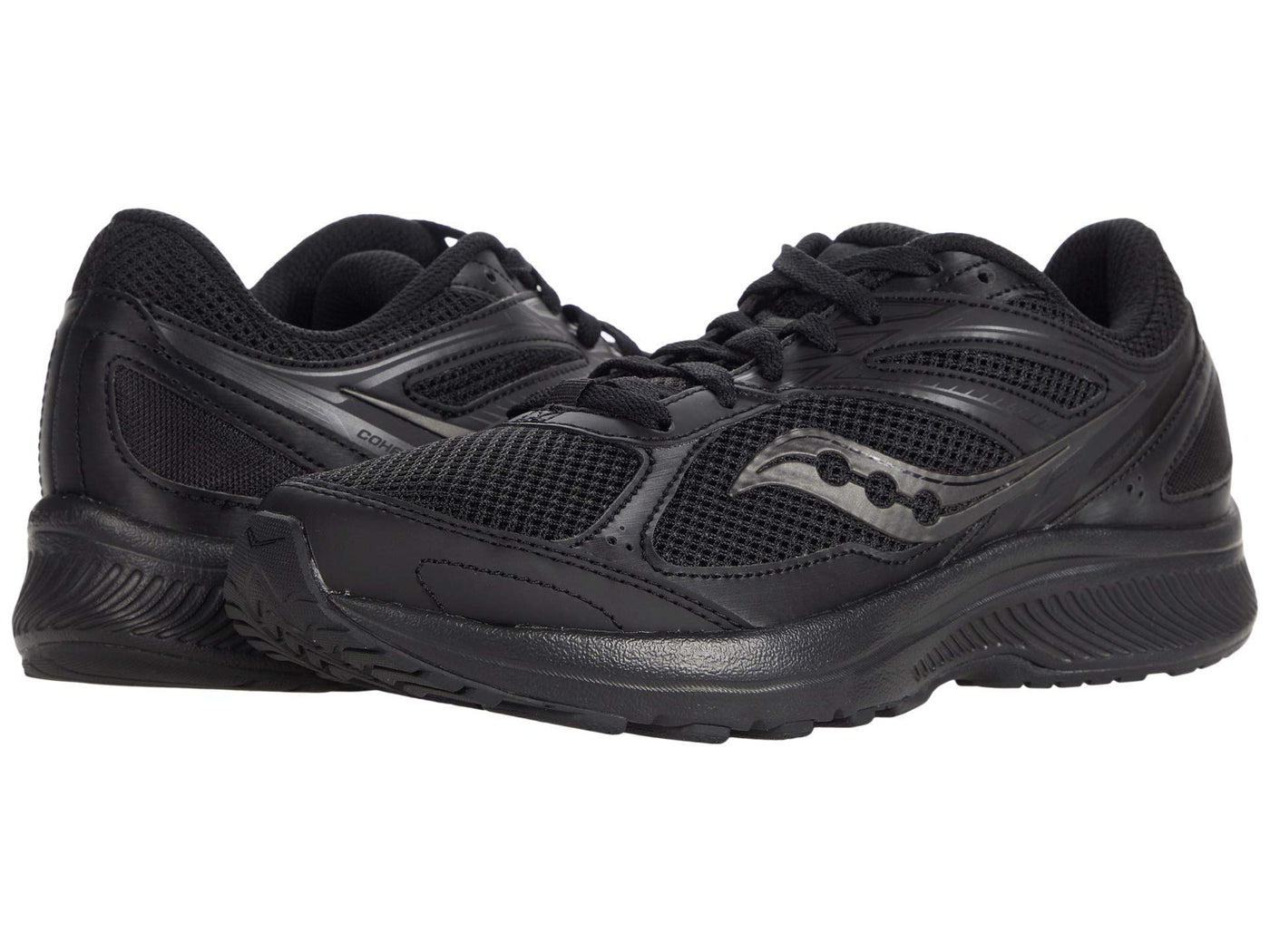 Saucony Cohesion 14 Black/Black 7.5 EE - Wide