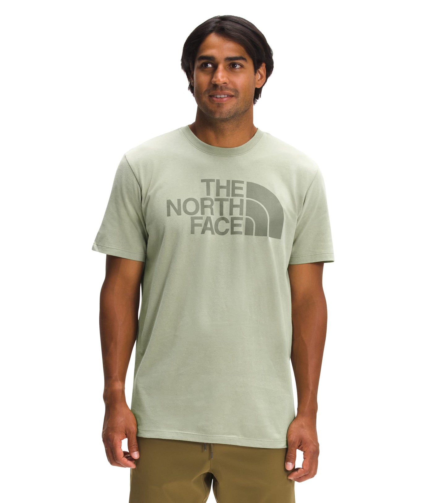 THE NORTH FACE Men's Short Sleeve Half Dome Tee X-Small Tea Green