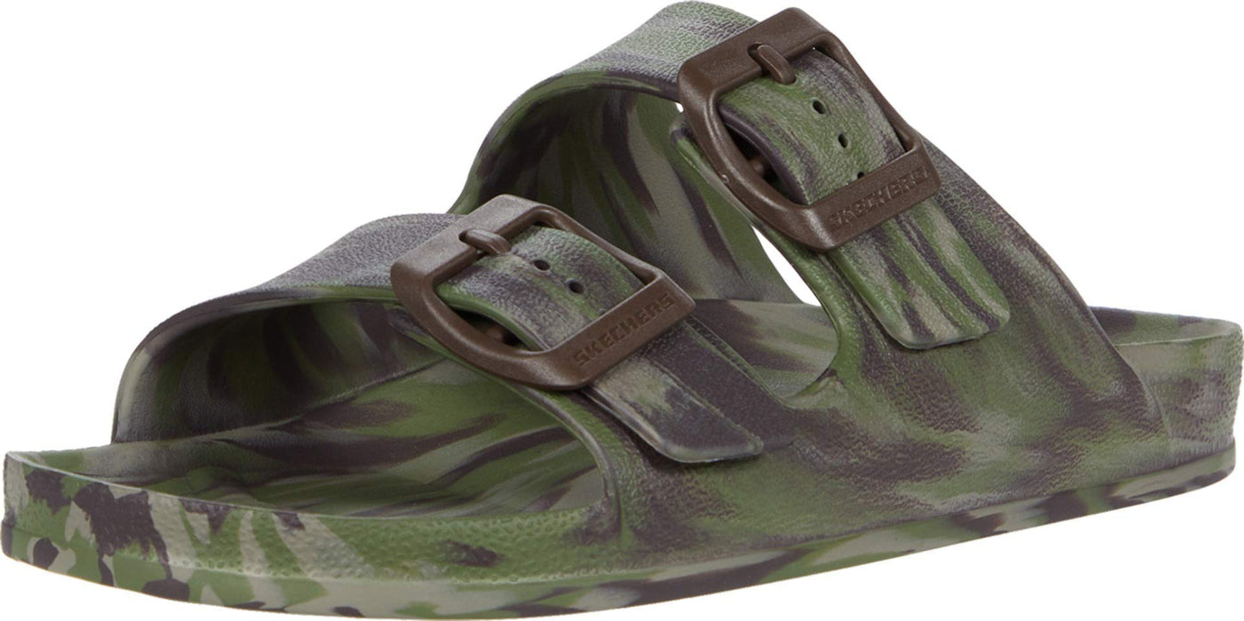 Skechers Girl's Foamies Casual Double Strap Eva Sandal (Little Kid/Big Kid) Camouflage 11 Little Kid M