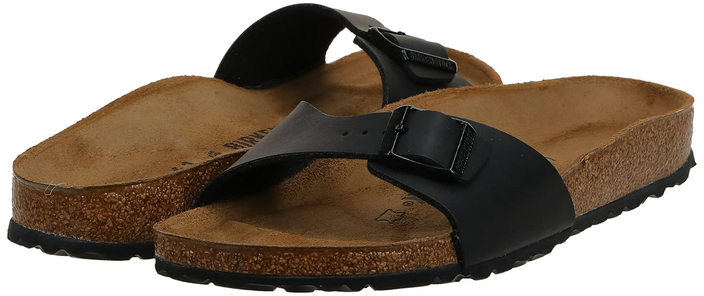 Birkenstock Men´s Madrid Black Synthetic Sandals 42 EU (M9/L11 US) N 040793