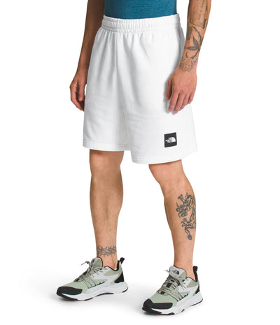 THE NORTH FACE Box NSE Mens Shorts TNF White/TNF Black Sz L