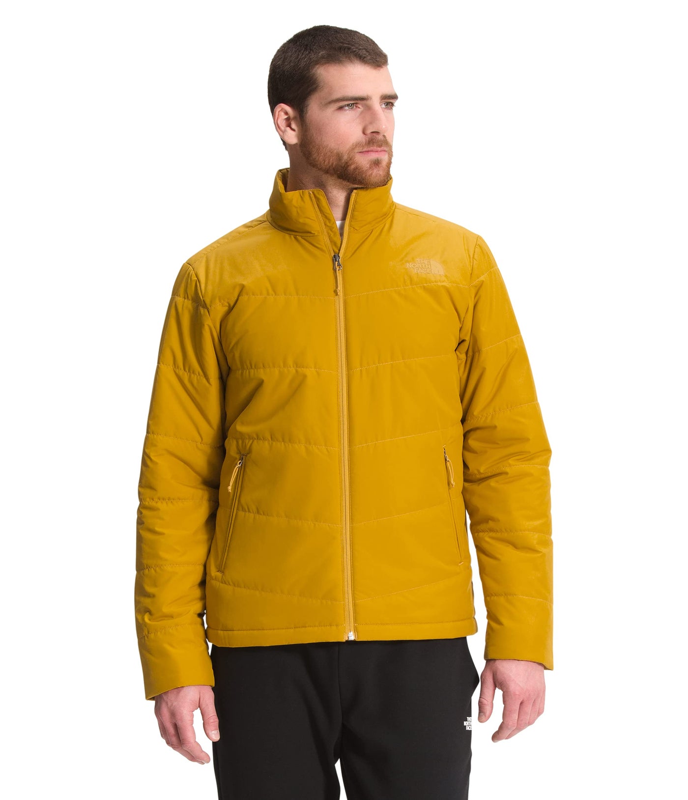 THE NORTH FACE Men's Junction Insulated Jacket, Arrowwood Yellow, X-Large