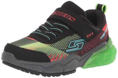 Skechers boys thermoflux 2.0 - Kodron 1 Wide Little Kid Black/Lime