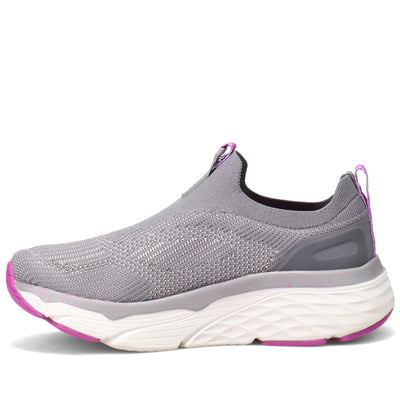 Skechers Max Cushioning Elite - Promised Charcoal/Purple 8.5 B (M)