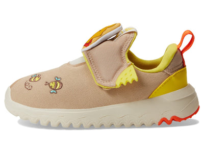 adidas Baby Girl's Suru365 Wtp (Toddler) Magic Beige/Impact Yellow/Wonder White 7 Toddler M