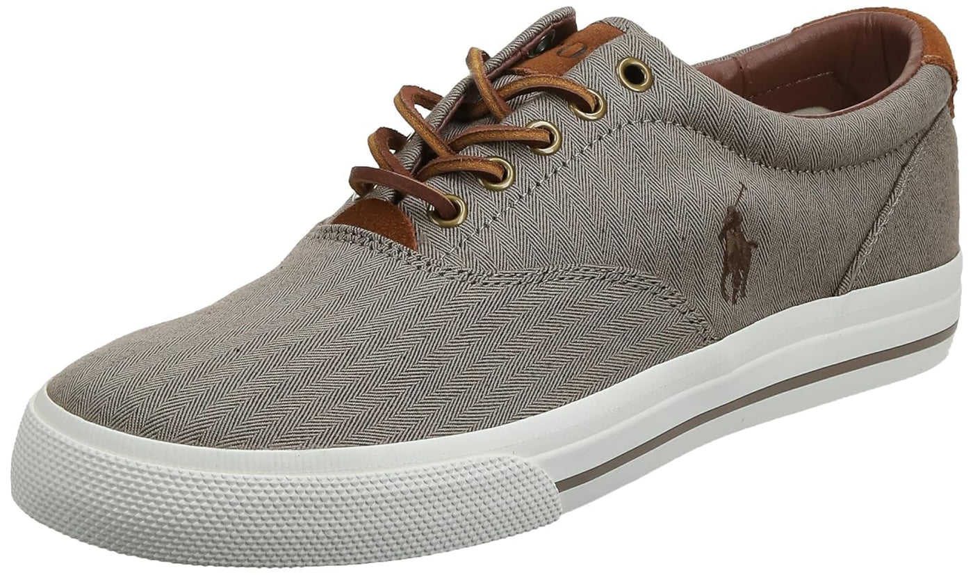 Polo Ralph Lauren Men's Vaughn Fashion Sneaker 11.5 D US Dark Khaki