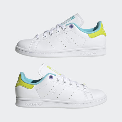 adidas Originals Stan Smith (Big Kid) White/Pantone/Black 5 Big Kid M