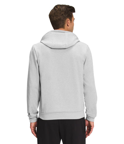 THE NORTH FACE Men's Exploration Fleece Pullover Hoodie, TNF Light Grey Heather/TNF Light Grey Heather, Medium