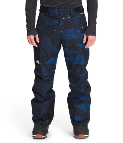 THE NORTH FACE Freedom Insulated Pant - Men's Aviator Navy Binary Halfdome Print, XL/Reg