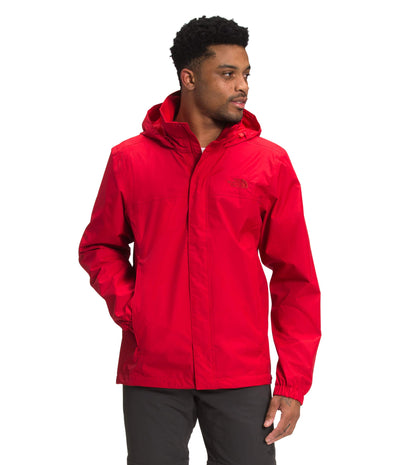 THE NORTH FACE Men's Resolve Waterproof Jacket, TNF Red, Medium