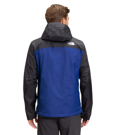 THE NORTH FACE Venture 2 Hooded Jacket - Men's Bolt Blue/TNF Black, M