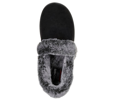 Skechers Women's Cozy Campfire-Team Toasty Slipper 8 Wide Black