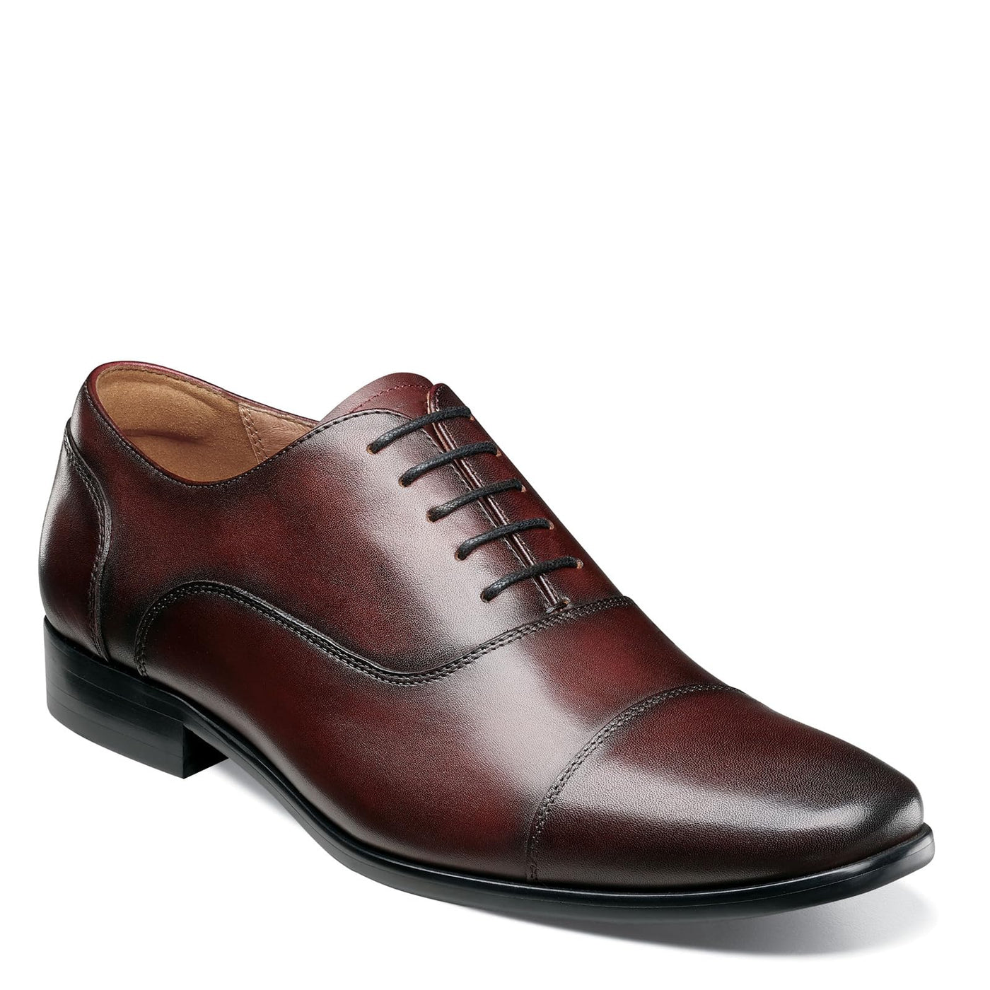 Florsheim Men's, Postino Cap Toe Balmoral Oxford 11.5 Wine