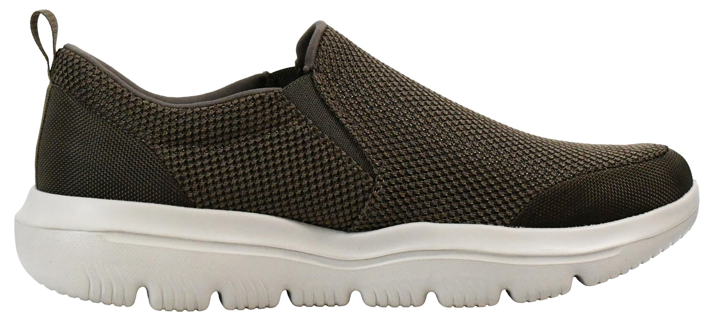 Skechers Men's Go Walk Evolution Ultra-Impeccable Sneaker 13 X-Wide Khaki