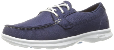 Skechers Performance Women's Go Step-Seashore Boating Shoe 8.5 Wide Navy