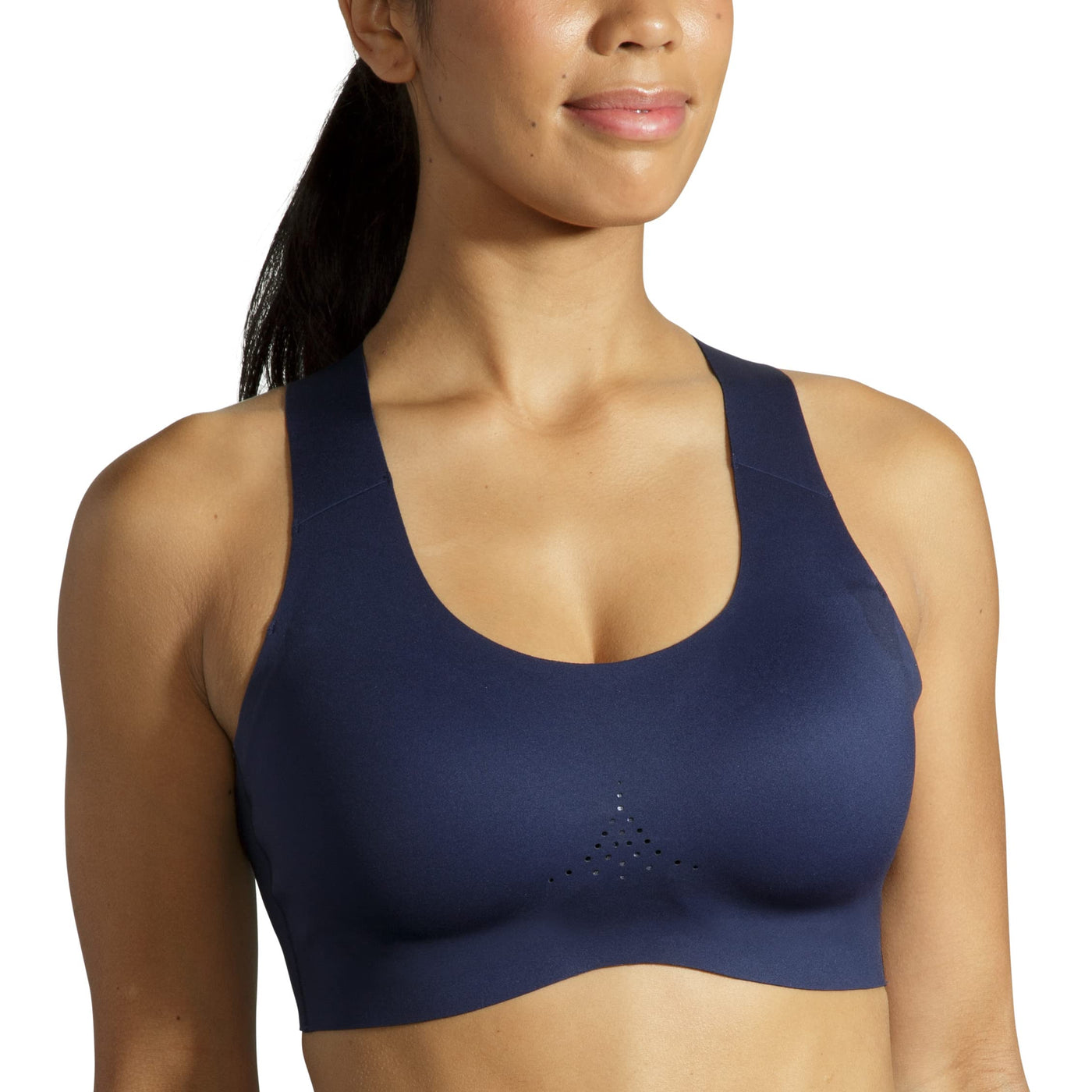 Brooks Women's Crossback 2.0 Sports Bra for Running, Workouts & Sports 38A/B Navy