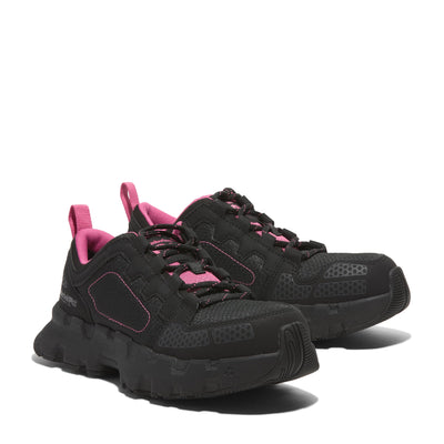 Timberland PRO Women's Powertrain Ev Composite Safety Toe Industrial Athletic Work Shoe 5.5 Black/Pink