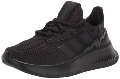 adidas Kaptir 2.0 Running Shoes, Black/Black/Carbon, 3 US Unisex Little Kid