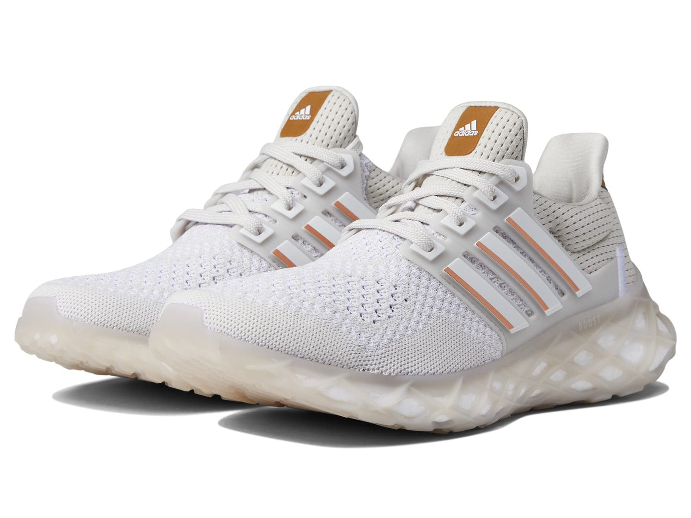 adidas Ultraboost Web Alphaskin Grey One/White/Copper Metallic 9 B (M)