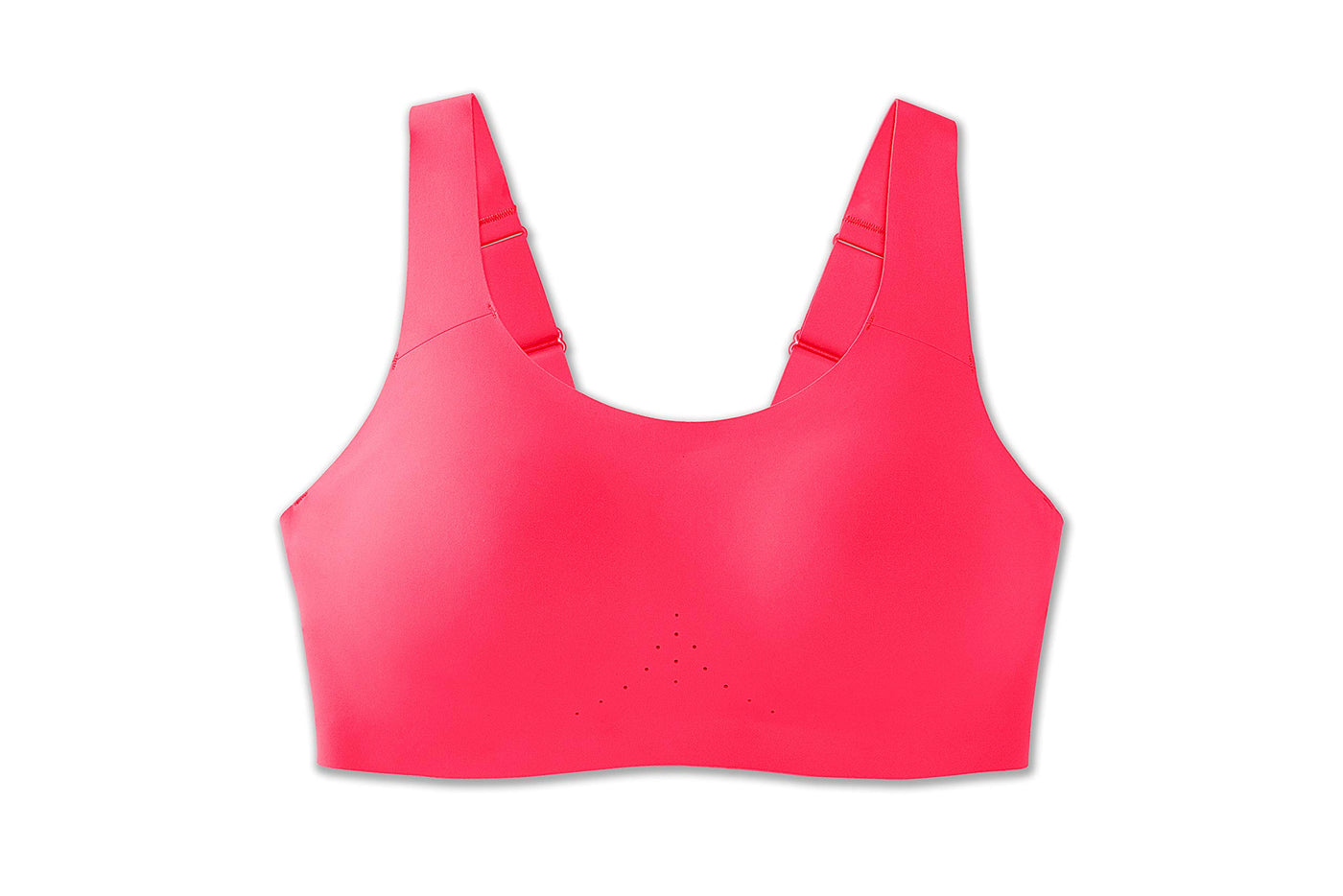 Brooks Dare Scoopback Women’s Run Bra for High Impact Running, Workouts and Sports with Maximum Support - Fluoro Pink - 38DD/E