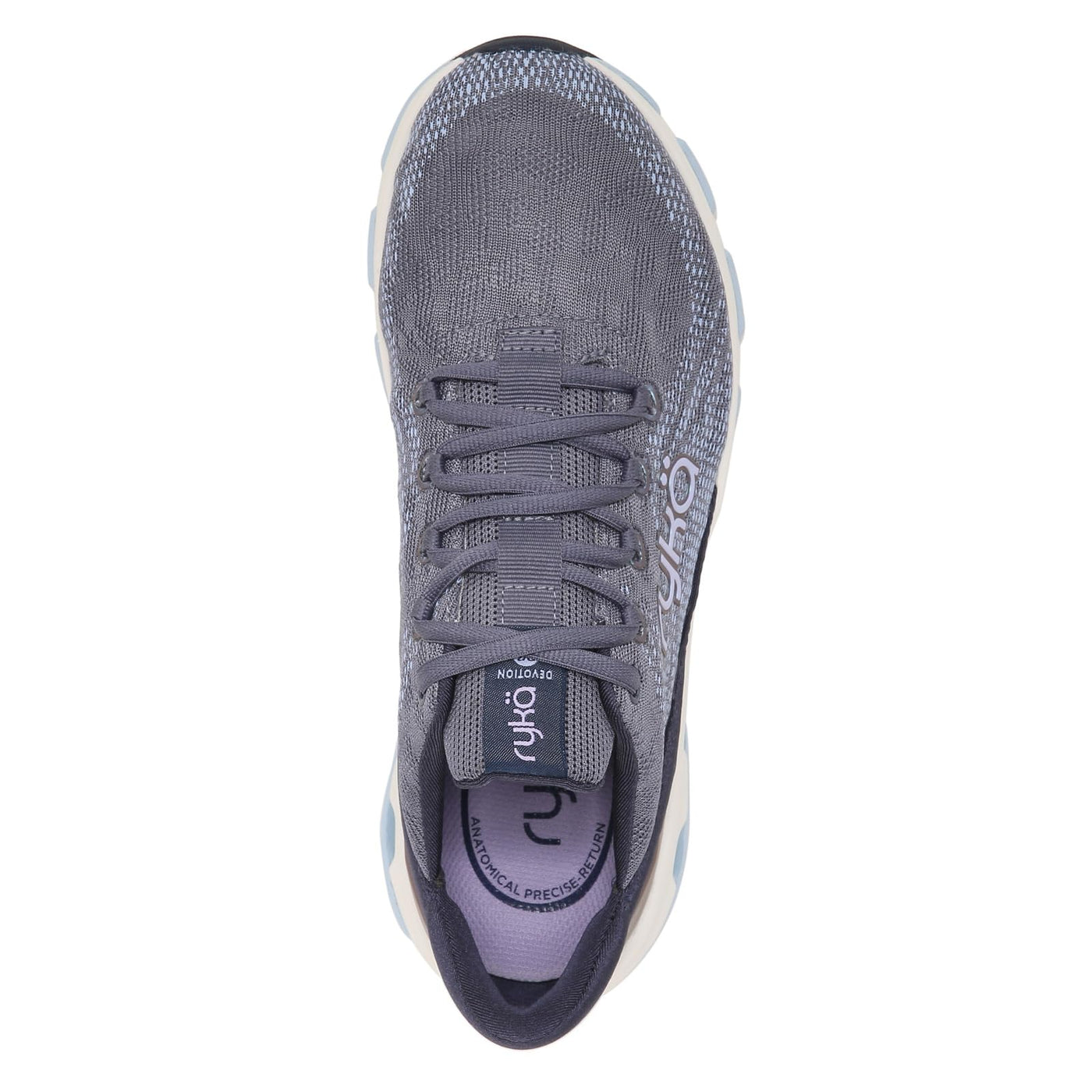 Ryka Women's, Devotion X Walking Shoe 8.5 Wide Folk Blue