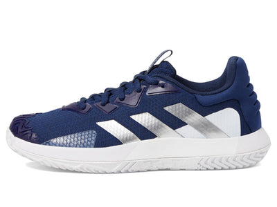 adidas Men's SoleMatch Control 11 Team Navy Blue/Matte Silver/White