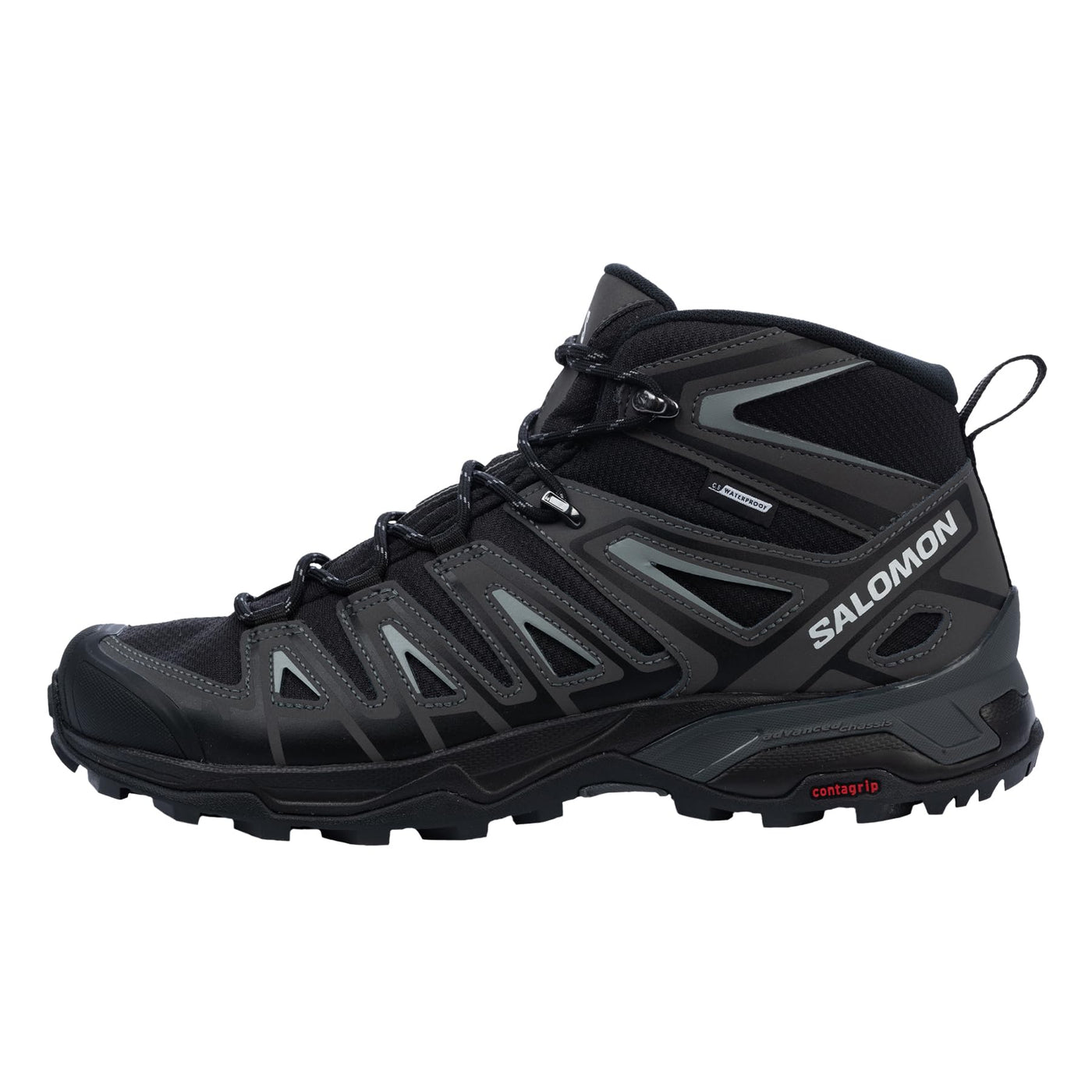 Salomon Men's X Ultra Pioneer Mid Climasalomon Waterproof Hiking Boot 13 Black/Magnet/Monument