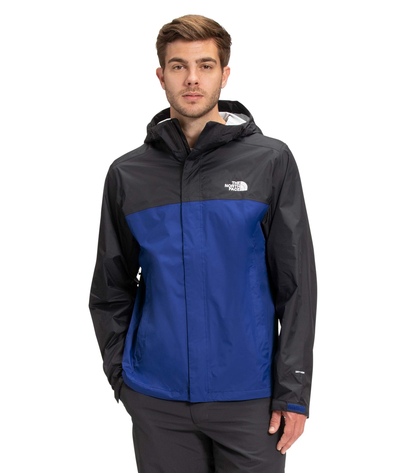 THE NORTH FACE Venture 2 Hooded Jacket - Men's Bolt Blue/TNF Black, M