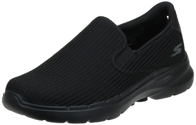 Skechers Men's Gowalk 6-Elastic Stretch Slip-on Athletic Performance Walking Shoe 9 Black