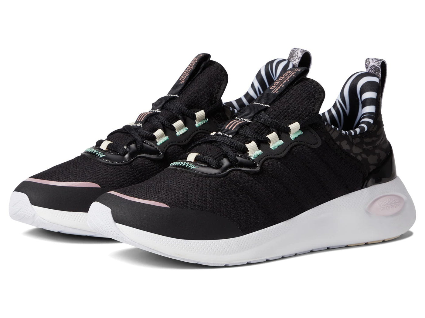 adidas Purecomfort Black/Black/Wonder White 7 B (M)