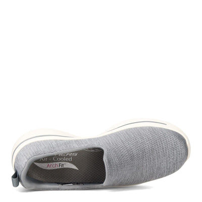 Skechers Go Walk Arch Fit Unlimited Time Gray 10.5 B (M)