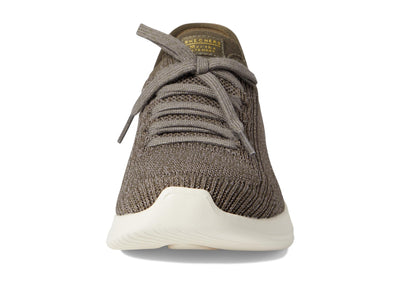 Skechers Women's Martha Stewart Ultra Flex 3.0 Slip-ins-Daylight Sneaker, Olive, 6