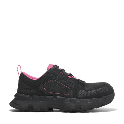 Timberland PRO Women's Powertrain Ev Composite Safety Toe Industrial Athletic Work Shoe 5.5 Black/Pink