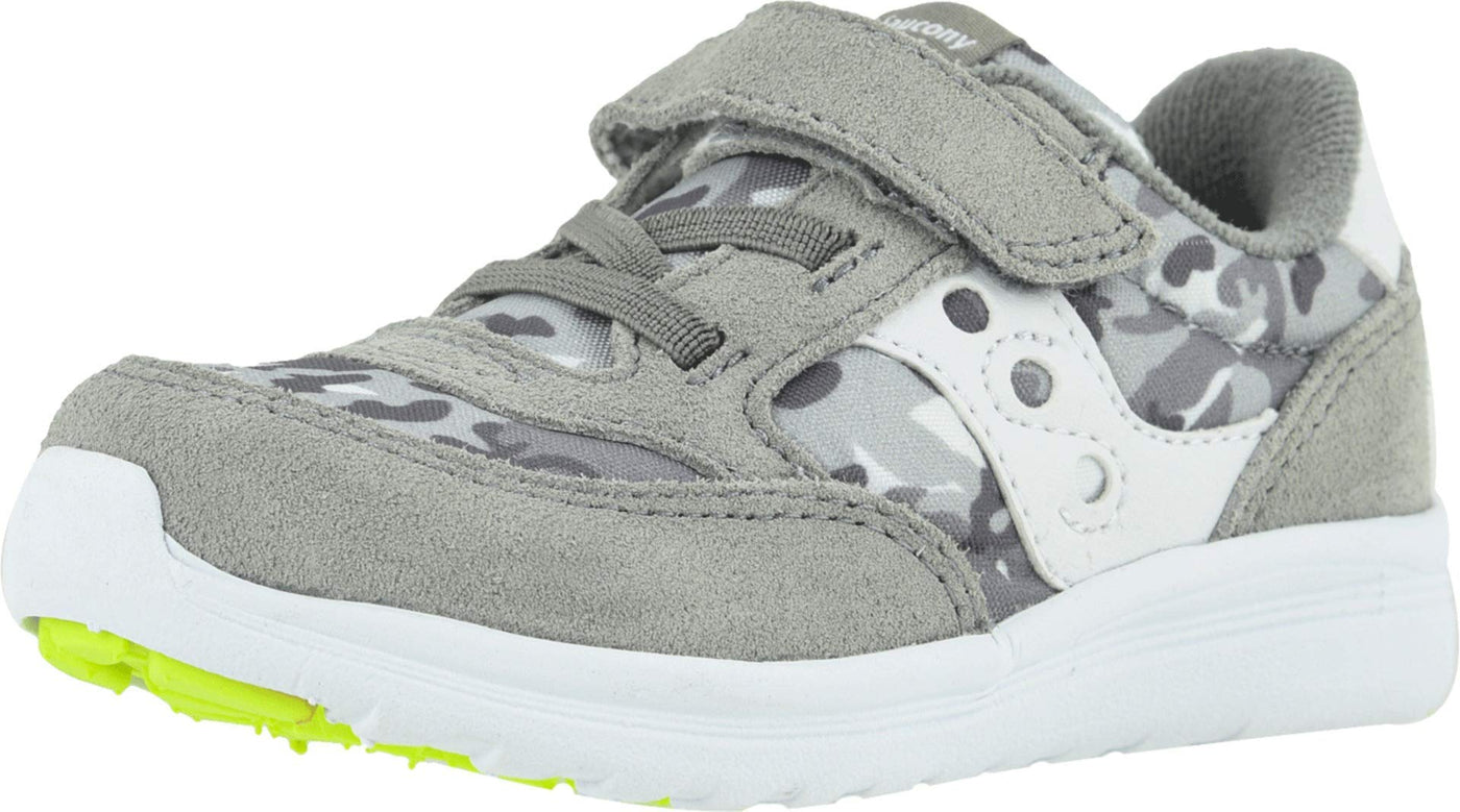 Saucony Boys' Baby Jazz Lite Sneaker, Grey Camo, 6.5 M US