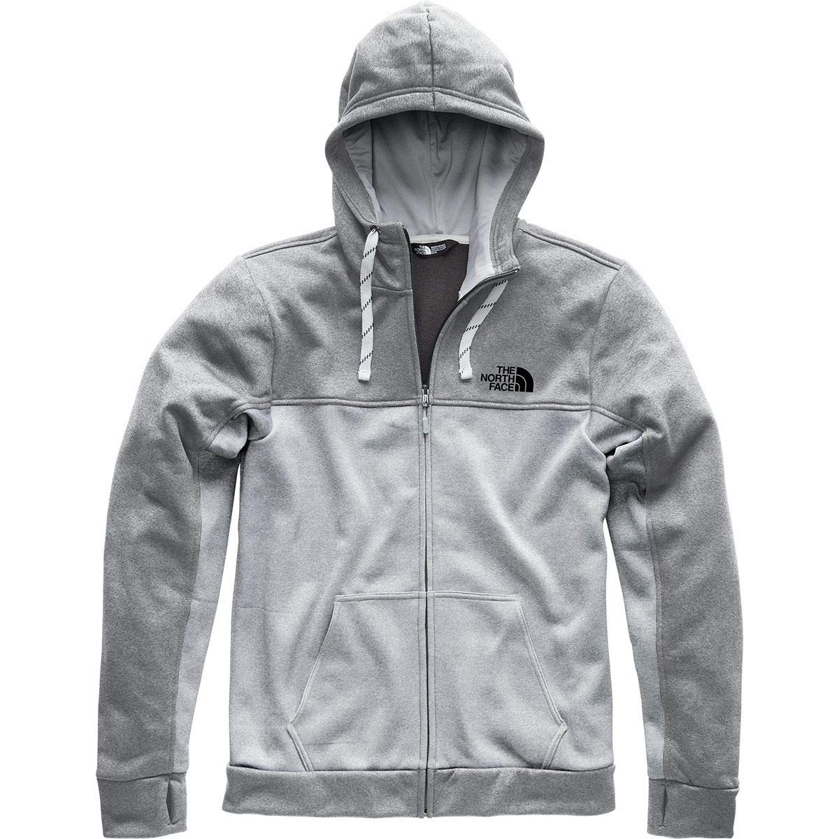 THE NORTH FACE Surgent Bloc Full-Zip Hoodie 2.0 - Men's Tnf Medium Grey Heather, L