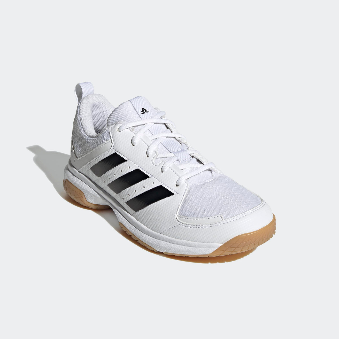 adidas Women's Ligra 7 Indoor Court Shoe 9.5 White/Black/White