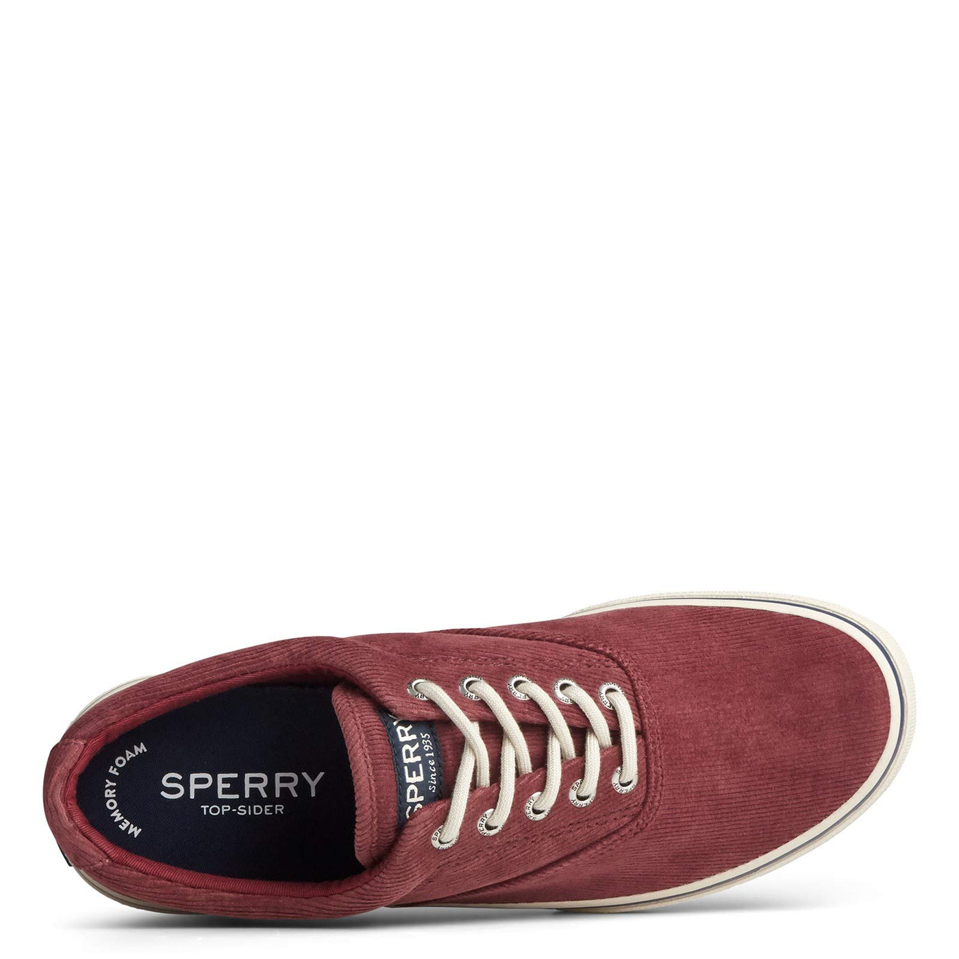 Sperry Men's, Halyard CVO Sneaker Burgundy Corduroy 13 M