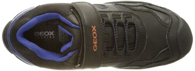 Geox Boy's Newsavage WPF5 (Toddler/Little Kid/Big Kid) Black/Royal 25 (US 8.5 Toddler) M