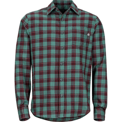 Marmot Bodega Lightweight Flannel Long Sleeve Mallard Green 2XL