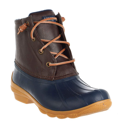 Sperry Women's Saltwater Snow Boot 6.5 Navy/Brown