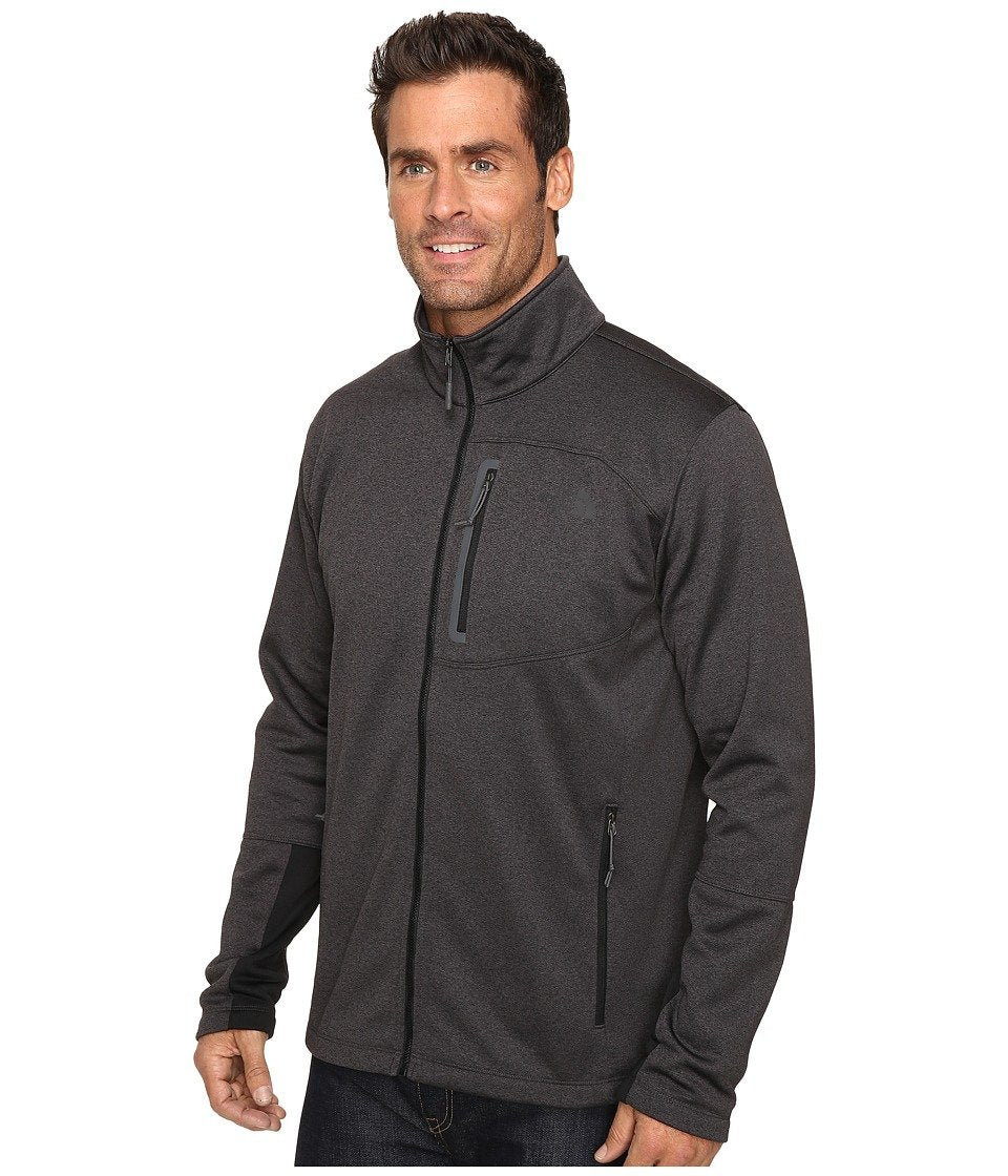 The North Face Men's Canyonlands Full Zip Sweatshirt, TNF Dark Grey Heather, Small