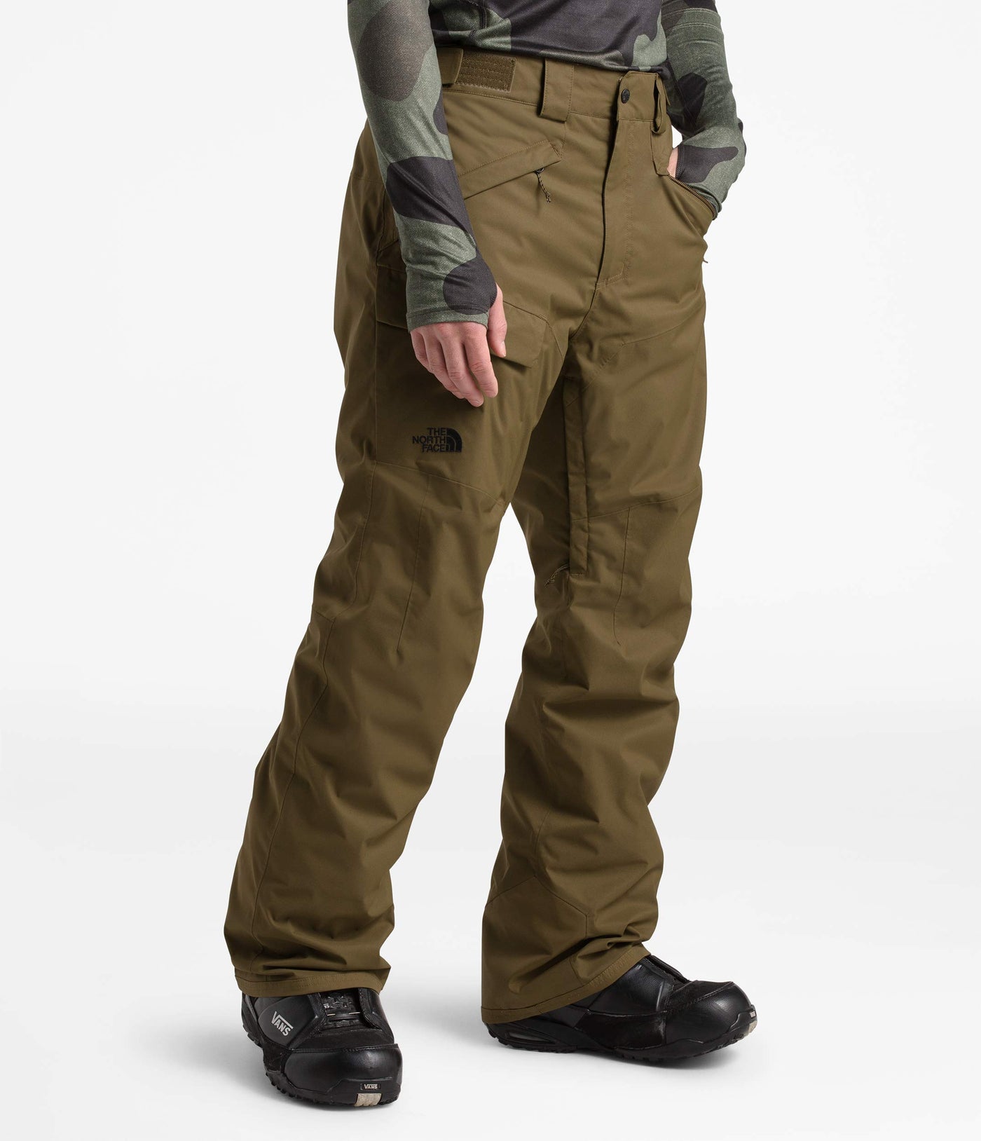 THE NORTH FACE Men's Freedom Insulated Pant, Military Olive, X-Small Regular