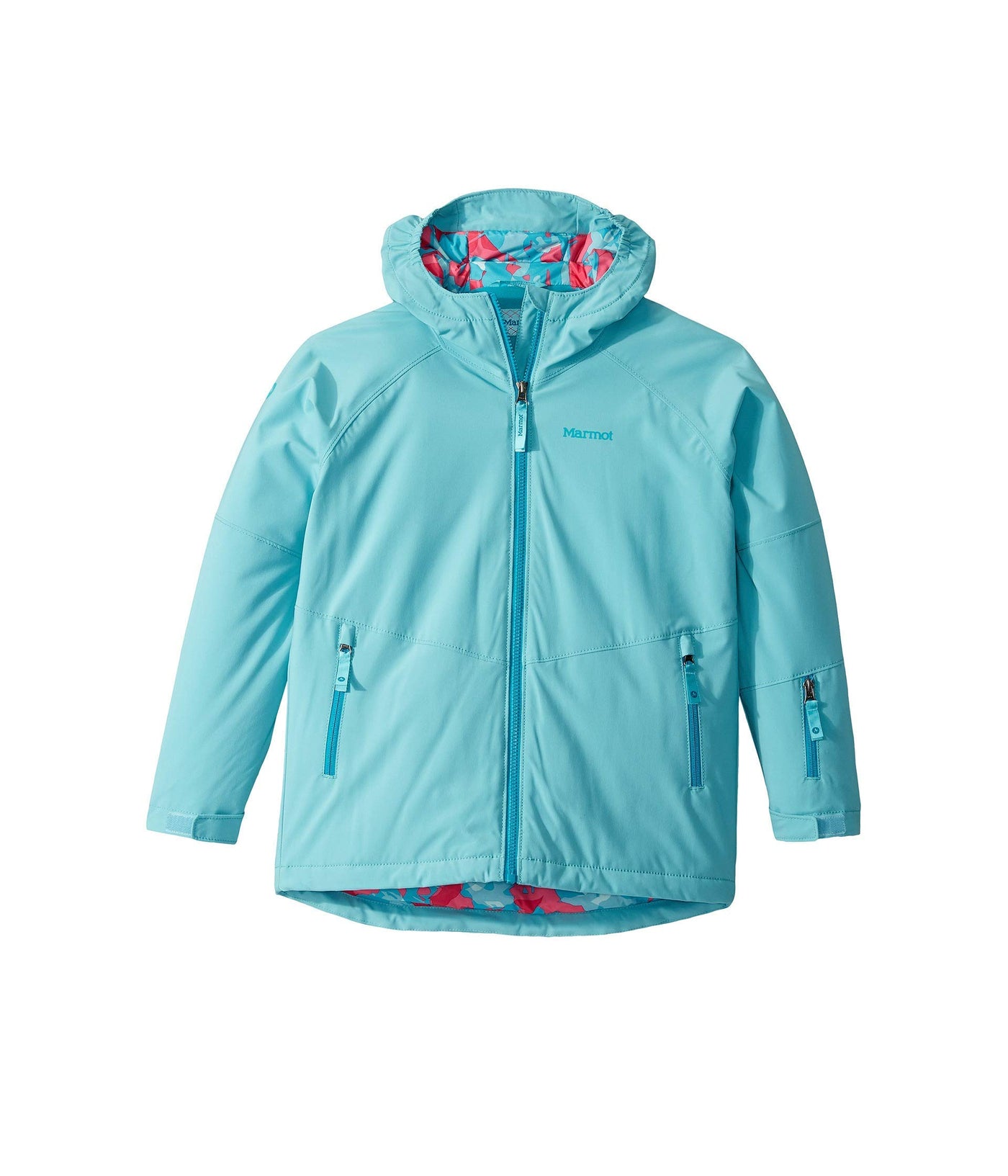 MARMOT Kids Girl's Refuge Jacket (Little Kids/Big Kids) Aquarelle XL (14/16 Big Kids)